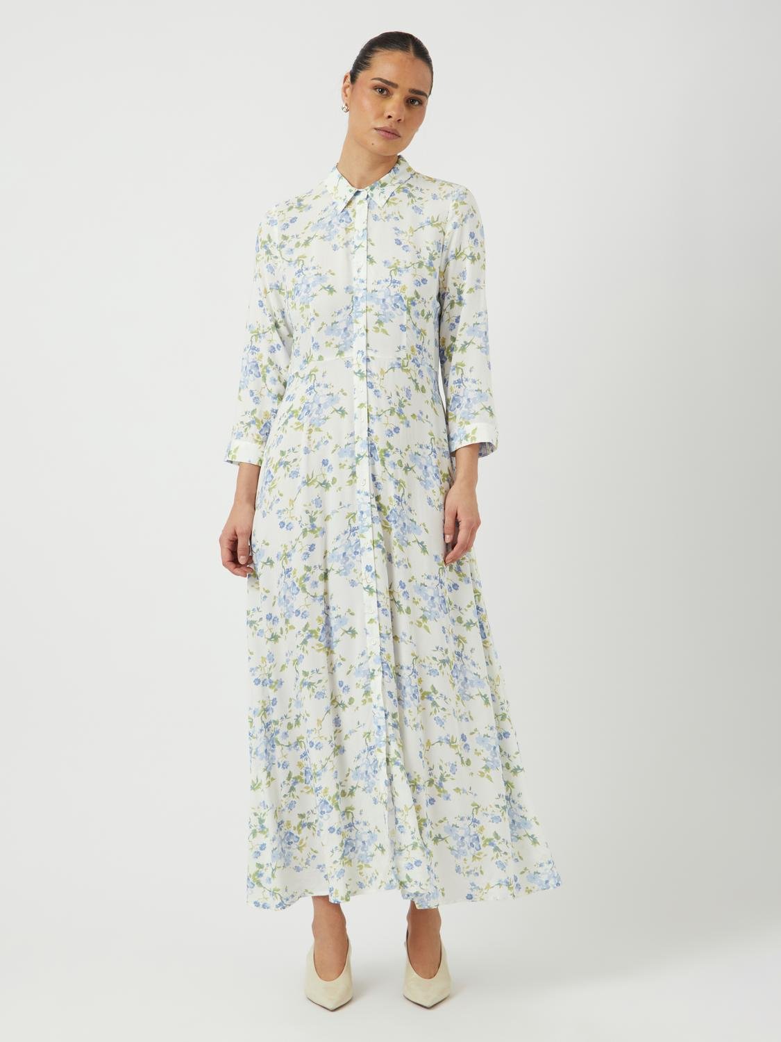 YASSAVANNA Long Dress - Star White - VERO MODA & VILA Bergvik